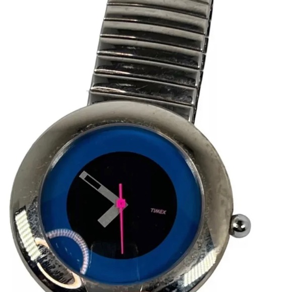 TIMEX Unisex Vintage 1991 OVERSIZED Watch  "LA Cell" UNTESTED! VERY RARE/UNIQUE - Picture 2 of 3